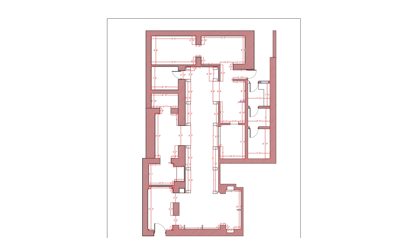Furniture plan, second version